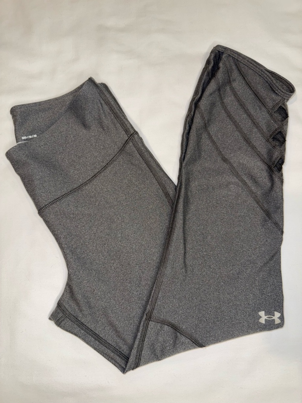 Under Armour Dark Gray Compression HeatGear Leggings